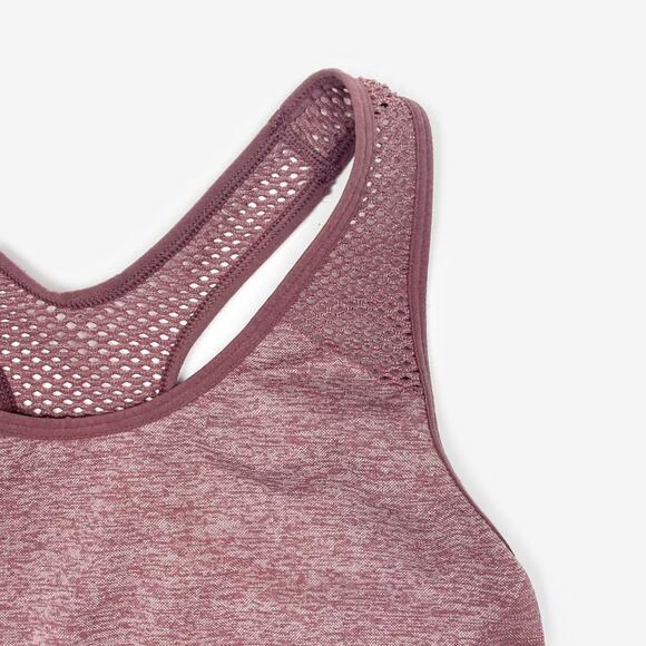 PINK Victoria' Secret Seamless Sports Bra Small Activewear Gym Yoga Workout - Picture 5 of 8